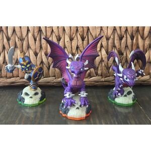 Skylanders Figures Lot of 3 Activision Trap‎ Team Mini Dragon Knight